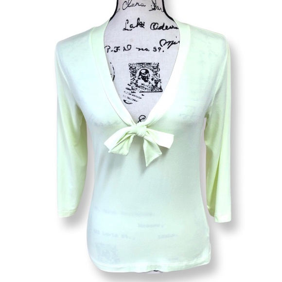 Banana Republic Tops - ⚡️2 for $15 Banana Republic Stretch Top with Front Ties Size M